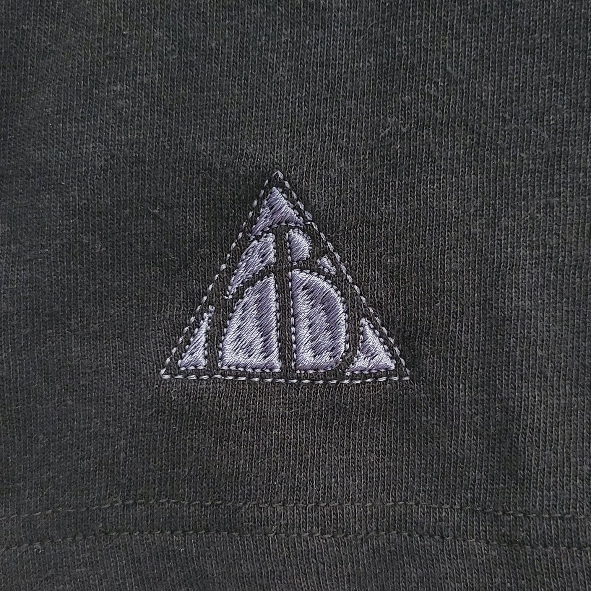 Love 2 Live Long & Prosper Tee - Black with White Print (Small)