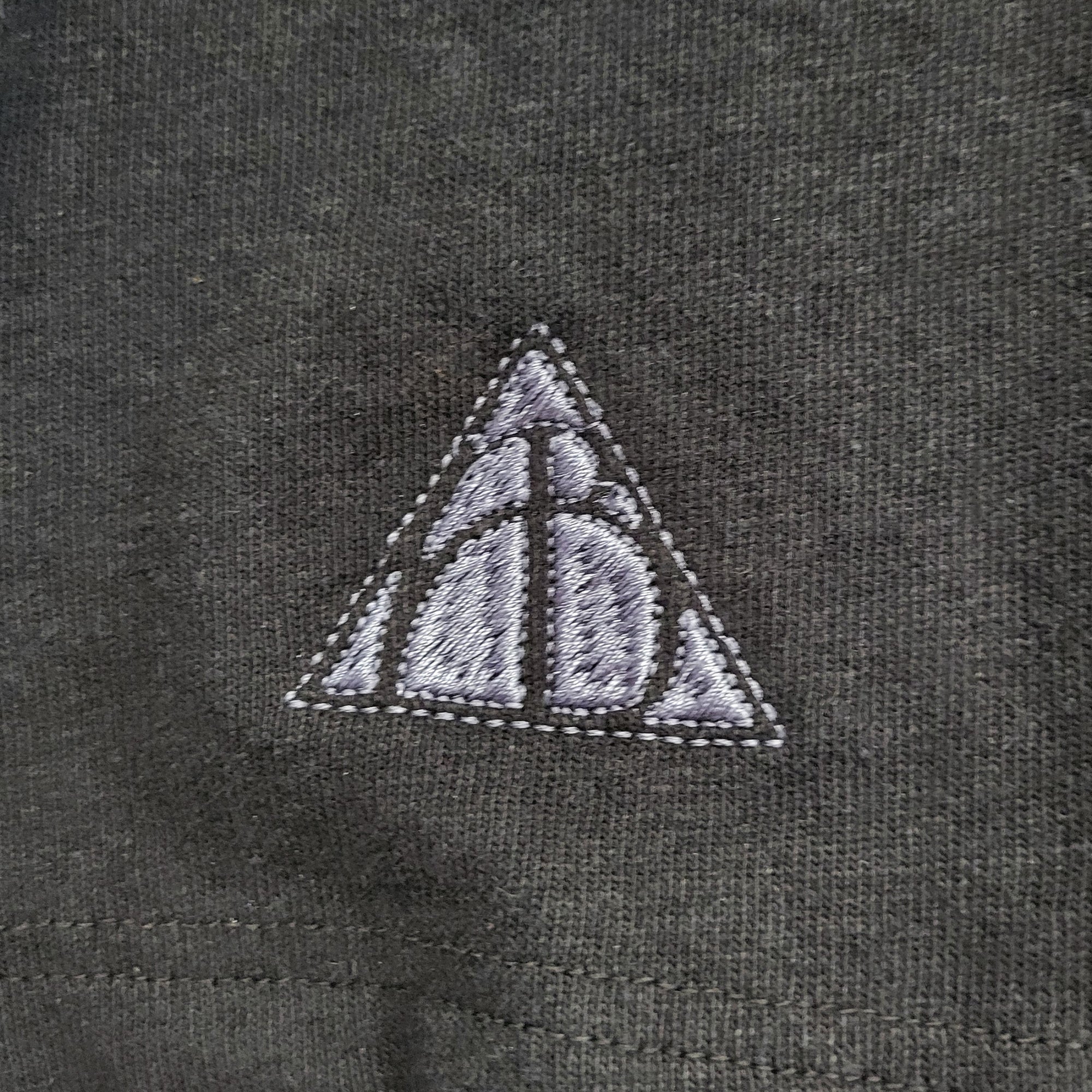 Therefore Happy Tee – Black with Split Print (Large)