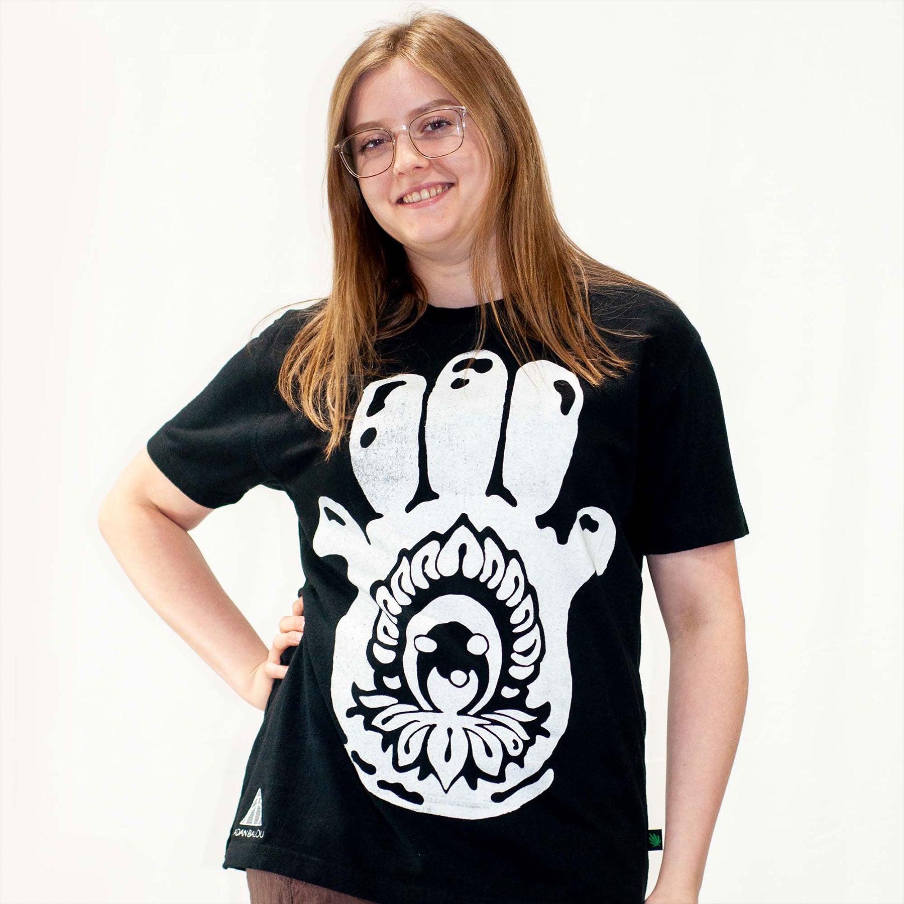 Hamsa Hand Dark Tee