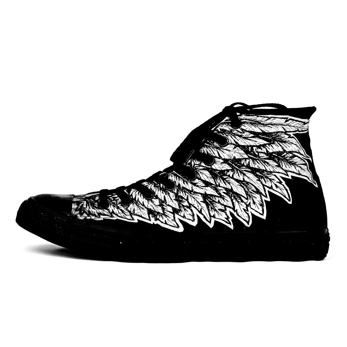 Golden Boys Unisex All Star Hi Black