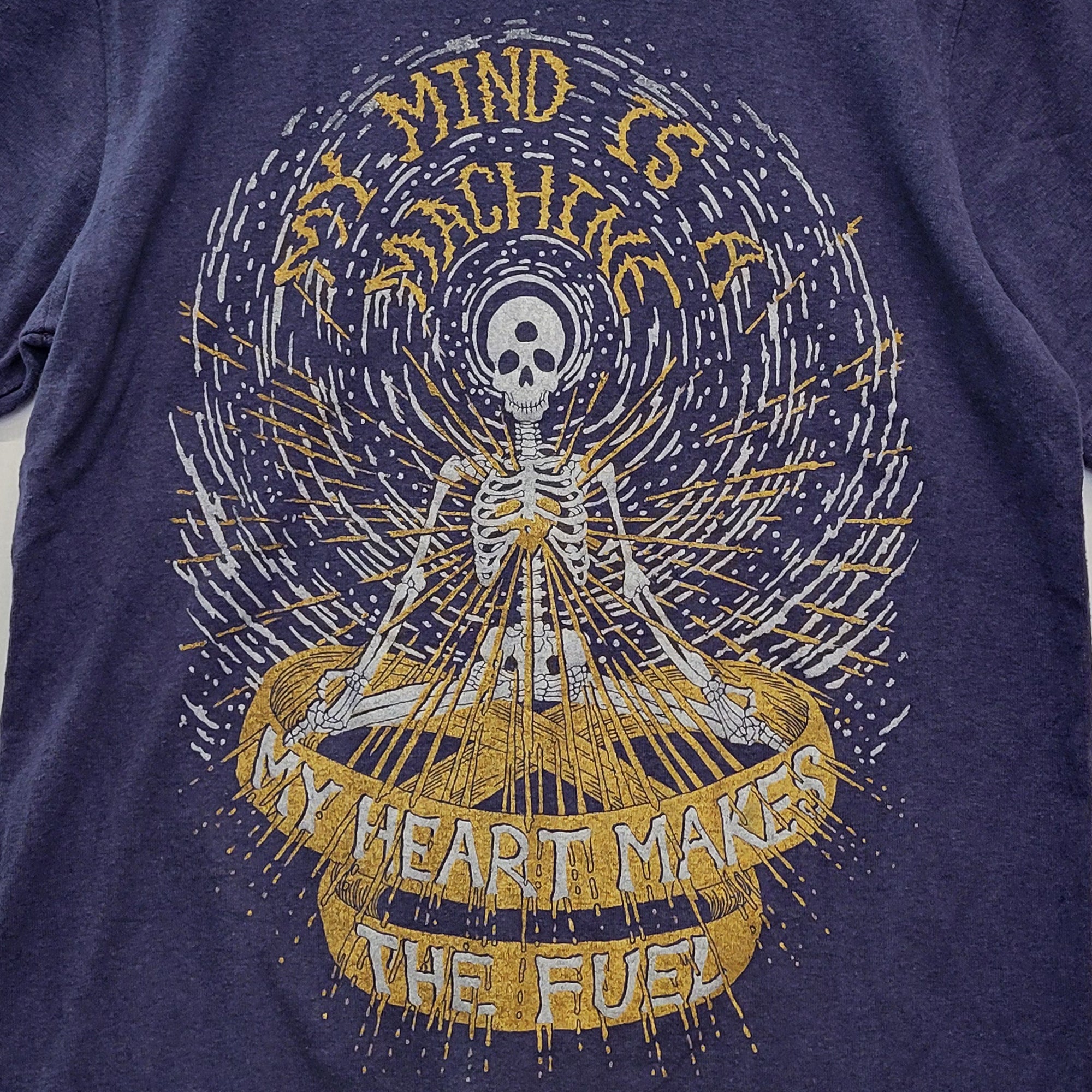 My Mind is a Machine Navy T