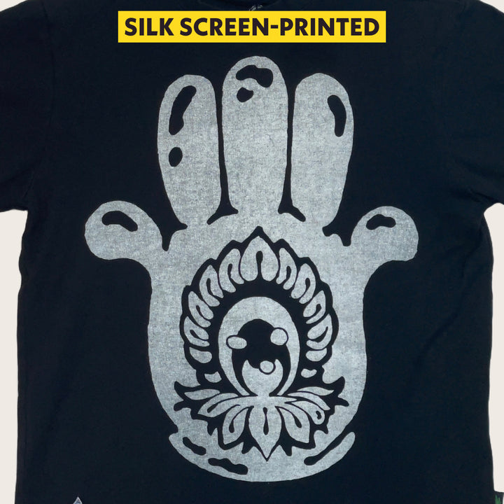 Hamsa Hand Black T