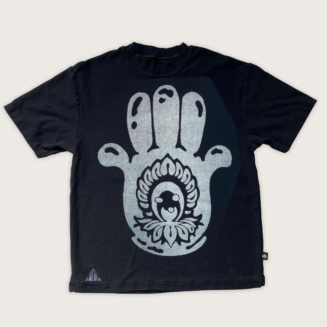 Hamsa Hand Black T