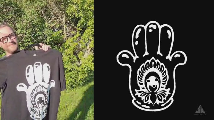 Hamsa Hand Black T