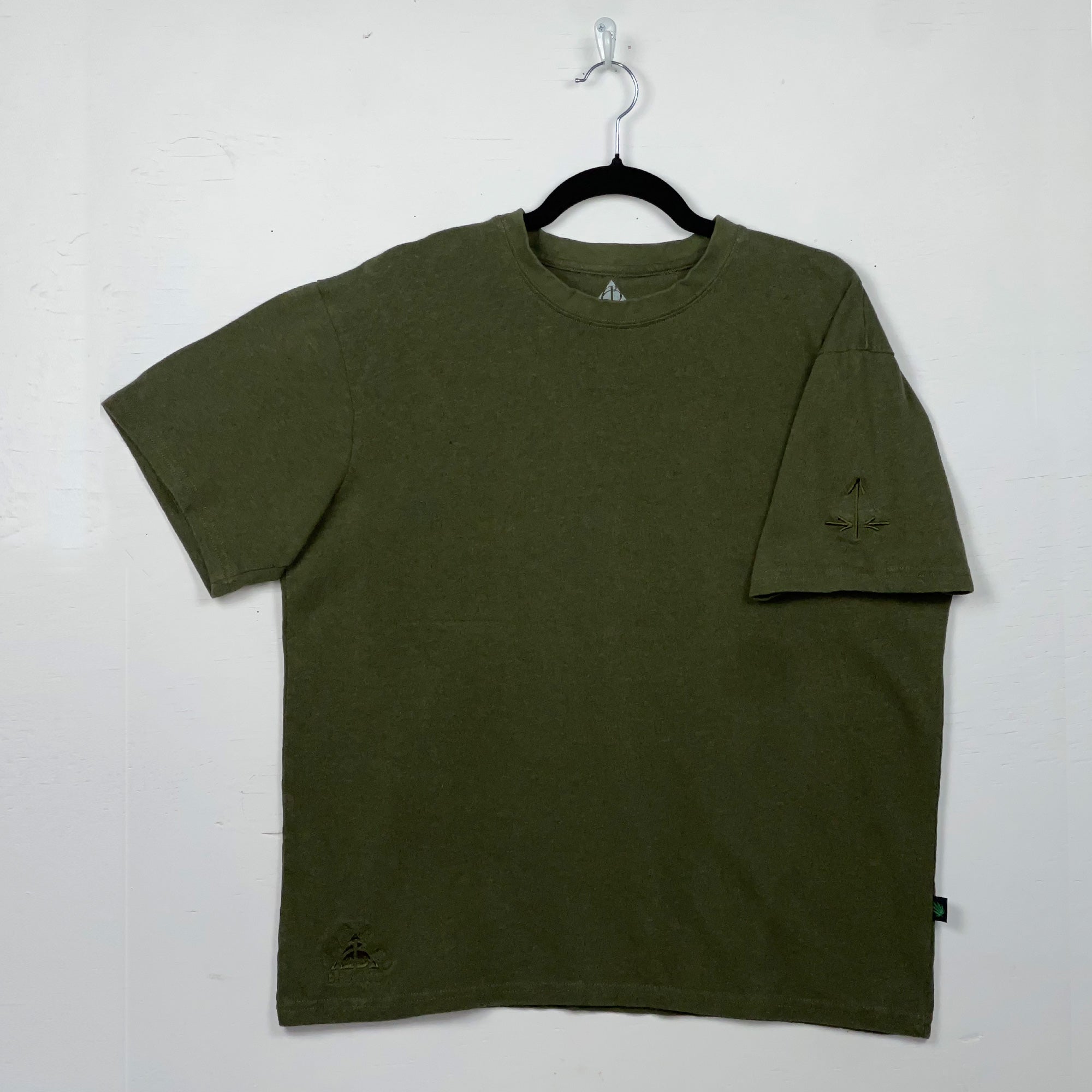 Rise Above The Fight Glyph Olive Tee