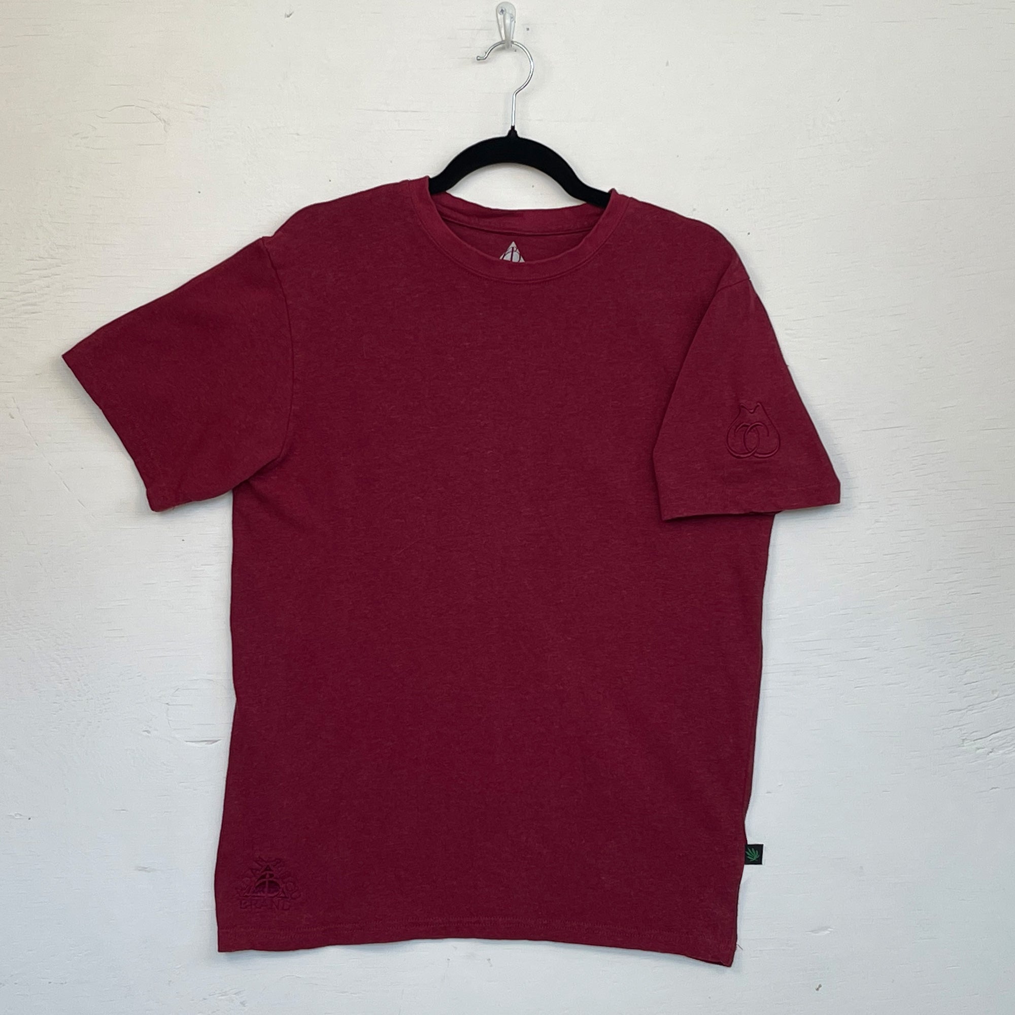 We Are All Pink Inside Glyph Burgundy Tee